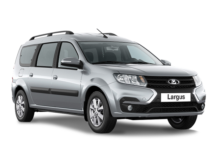 Lada Largus 7 мест Серое плато